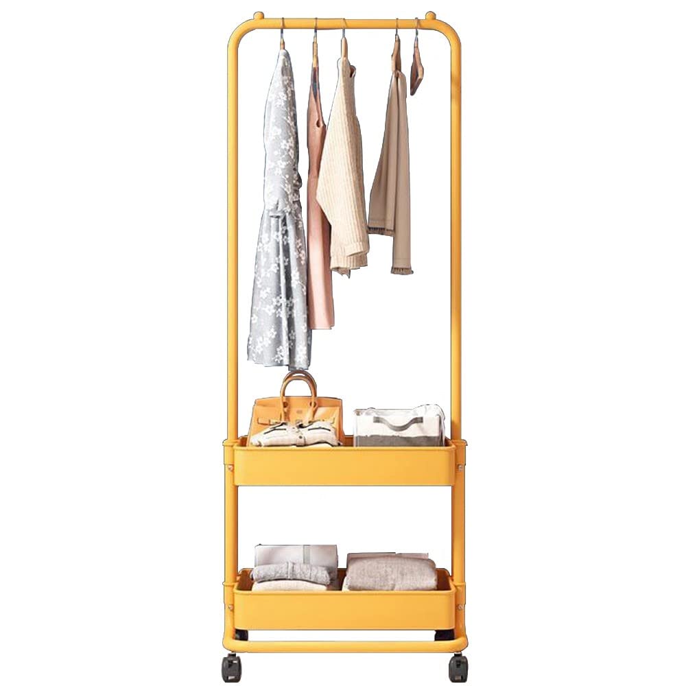 Portant à vêtements d'entrée DuClothes pour organiser vos manteaux, chaussures et boîtes