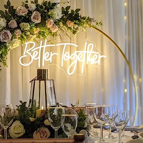 Custom Neon Signs, Professional Handmade Wedding Last Name Led Neon Light Signs Personalized, Neon Dimmable For Bedroom Wall Decor, Birthday, Festival, Party Backdrop, Gifts, Bar, Business Logo-(Optional 18"-60”) #TOP4