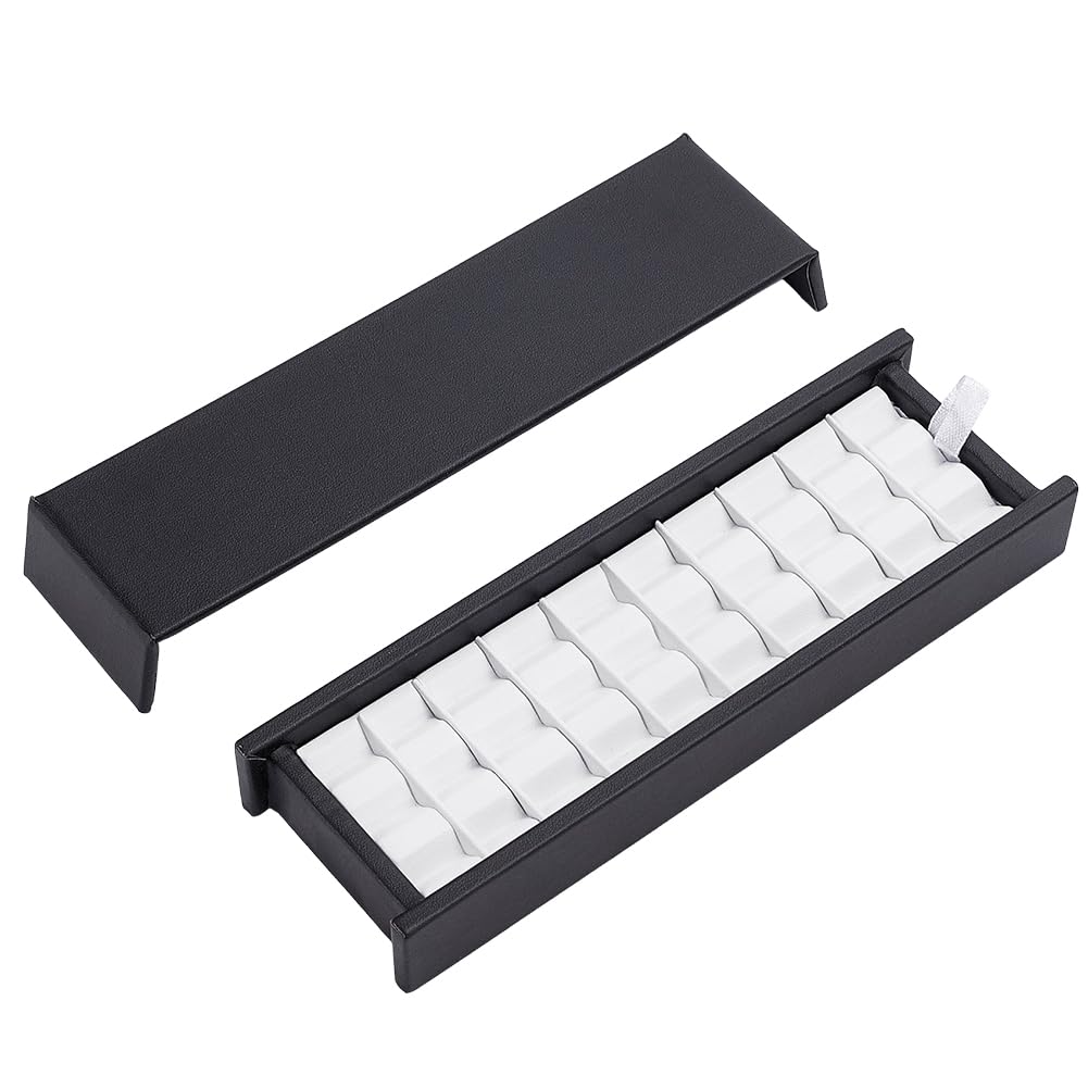 Support pierre 30 cases transparent FREEBLOSS vitrine pour cristaux