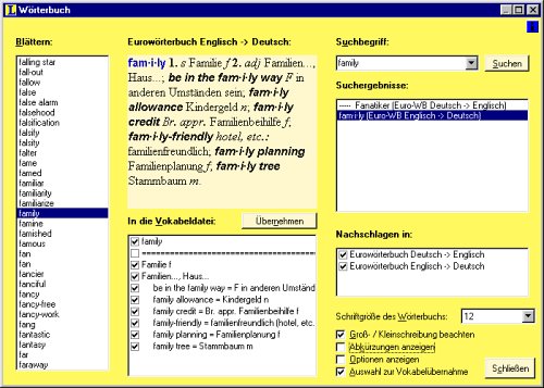 Langenscheidt Vokabeltrainer 2.0 Englisch