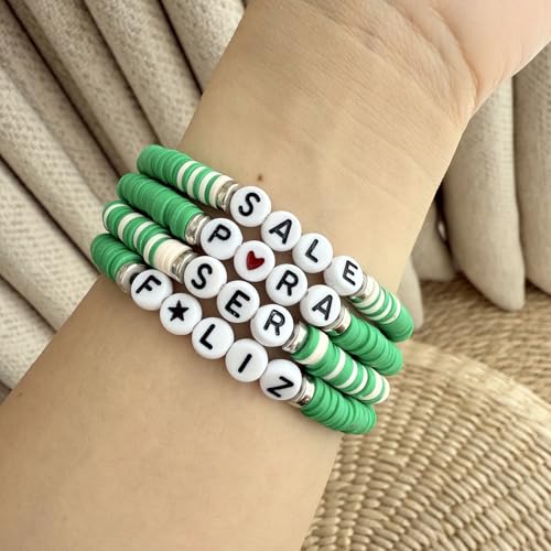 IDesign 4 Pcs Ivan Cornejo Bracelet Mirada Tour Merch Sale Para Ser Feliz Outfit Fans Gifts for Women Men2