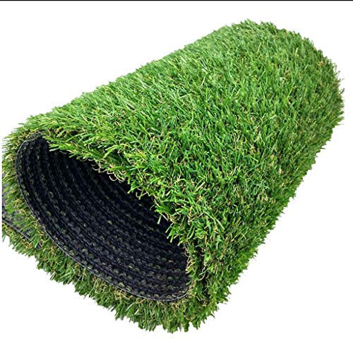 Mysida Artificial Grass WJ Simulación Césped Sitio Recinto Alfombra Hierba Fondo Imagen de Pared Pared Hierba Verde Verde Construcción Valla Piso Alfombra Puerta (Color : T 3cm, Size : 2 * 5m)