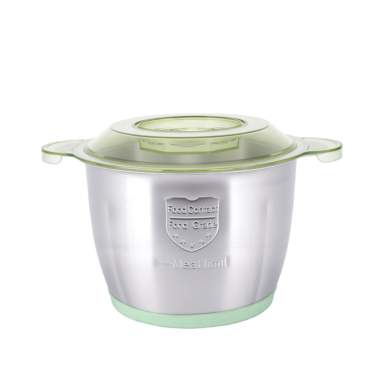 Procesador de Alimentos 3L 400W, Picadora de Carne de Acero | Picado de Calidad Comercial, Ideal para Ajos, Cebollas, Nueces y Verduras, Diseño Compacto y Fácil de Limpiar