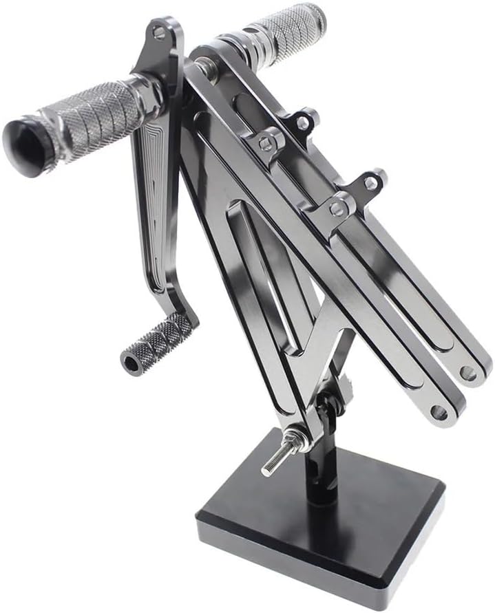 スクーター用フットレスト ホンダ RS125 GP125 1995-2013 オートバイアルミリアセットリアセットフットペグペダルフ