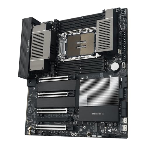 Image of ASUS Pro WS W890-SAGE Intel? W890 (LGA 4710-2) CEB Workstation Motherboard, PCIe 5.0 x16, M.2, SlimSAS, 10Gb+2.5Gb LAN, Ready for IPMI Expansion Card, 12+(2+2)+1+2 Stages, USB4?, USB 20Gbps Type-C