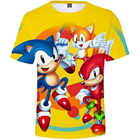 HAOSHENG Camiseta de Manga Corta 3D para Niñas Cover