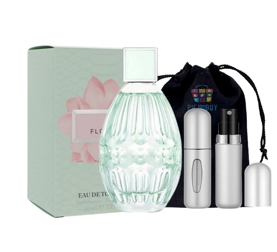 PICKN BUY Luxury Perfume for Women 0.34 Fl oz, Scent Compatible to Amor Amor Perfume, Made in USA, Long-Lasting Spray Comes in Refilable Bottle