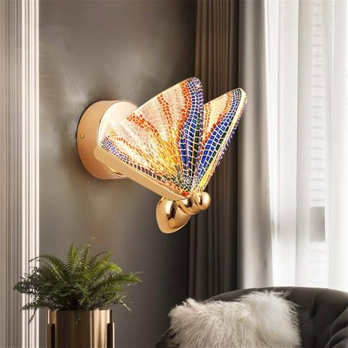 Image of 12 Watt Led Wall Light and Wall scones wall lamp for- Home, Kitchen, Bedside, Bedroom, Living Room, Office, Indoor, Bedside, Mirror Side, Diwali Lighting (led wl Butterfly)
