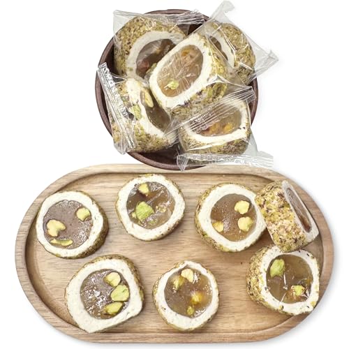 Image of NY Spice Shop Malban Pistachio Kashta Roll - 3 Pound Middle Eastern Pistachio Kashta Malban