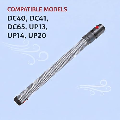 Miniatura 4 de Conjunto de manguera gris/rojo diseñado para adaptarse a aspiradoras Dyson DC40 y DC41 modelo