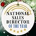Congratulation Gift for National Sales Director Ornament Cirle Ceramic - The Awesome National Sales Director of The Year