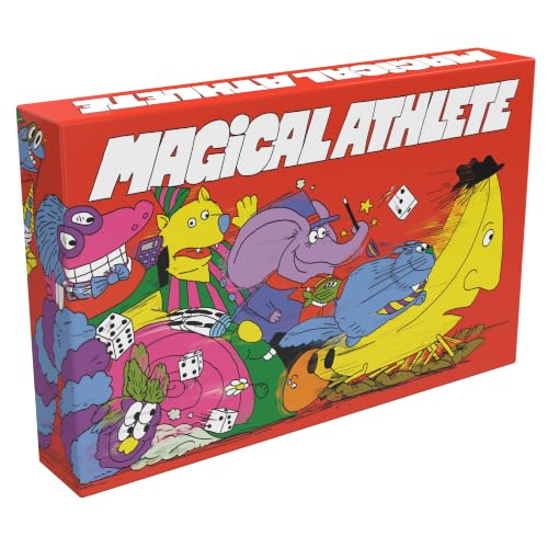 Asmodee, Magical Athlete, Jogo de Tabuleiro, Idade 14+, 2 a 6 jogadores, 30 minutos por partida