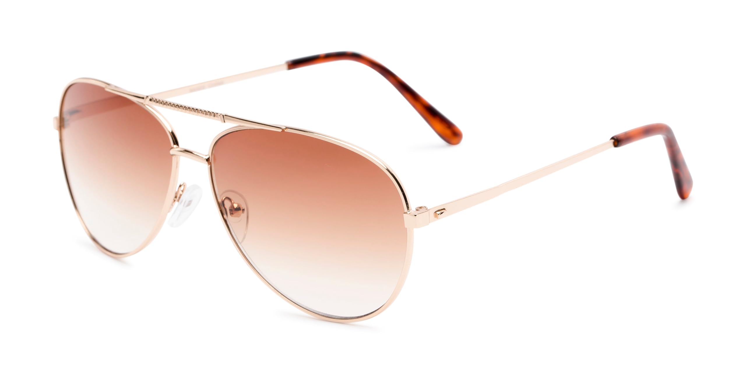 Readers.com Reading Sunglasses: The Conrad Reading Sunglasses, Metal pilot Style for Men and Women