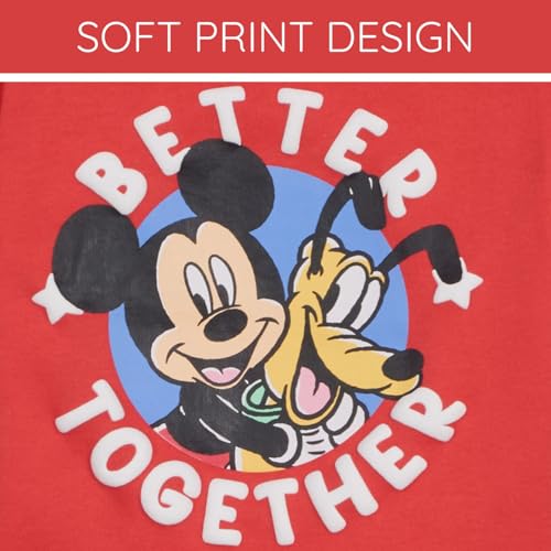 Image of Disney T-Shirt and French Terry Shorts Outfit Set Newborn to Little Kid Sizes (Newborn - 5)