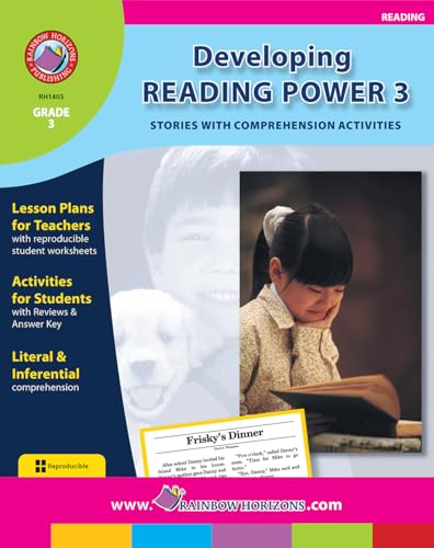 Developing Reading Power 3: Stories With Comprehension Activities Gr. 3 - Rainbow Horizons Publishing