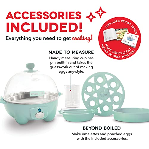 Dash Rapid Egg Cooker 6 Egg Capacity Electric Egg Cooker for Hard