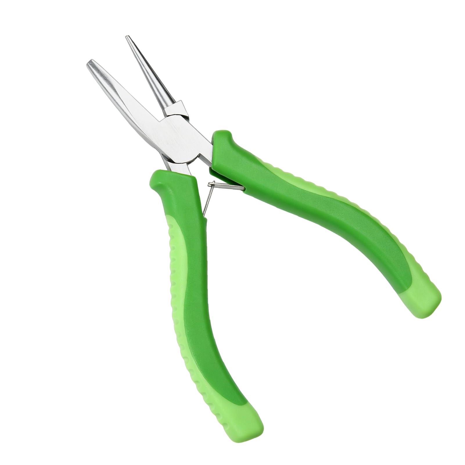 INJOYTEC 5 Inch Mini Round Concave Pliers Jewelry Making Pliers Wire Bending for Making Wire Loops, Bending Wire, Wrapped Wire Loops, Eye Pins, Headpins Memory Wire Beading Jewelry Repair