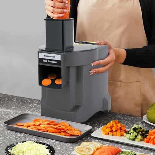 Procesador de Vegetales Eléctrico 3 en 1 de Acero Inoxidable miniatura 2