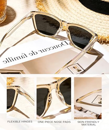 KALIYADI Retro Polarized Sunglasses (Three-Pack) — view 6