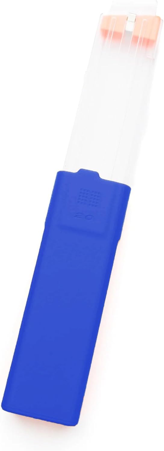 AIT Toy x 40MAX Lightning Brushless Motor Flywheel Foam Dart Blaster, OLED Display, 10-Dart Capacity, Clear Housing (3PCS, Standard Magazine)