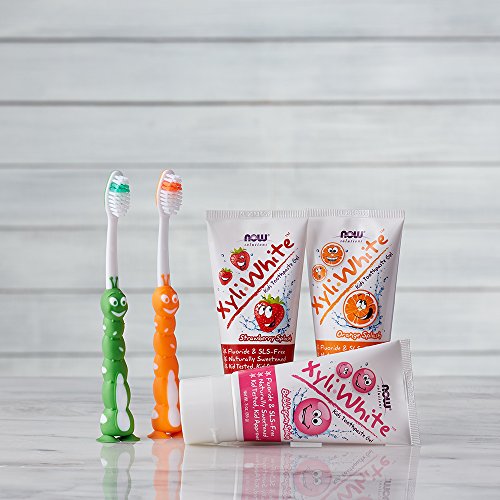 Now Solutions, Xyliwhite™ Toothpaste Gel For Kids, Strawberry Splash Flavor, Kid Approved! 3-Ounce, Packaging May Vary #TOP4