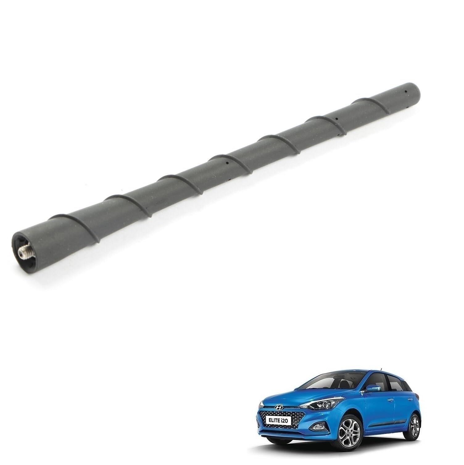 Kozdiko Car Antenna for Roof Black Colour Flexible for FM/AM Radia Compatible with Hyundai Elite I20-image-12