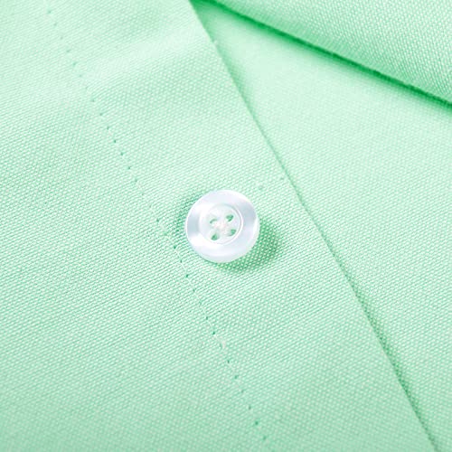 Image of OCHENTA Boys' Long Sleeve Button Down Cute Rabbit Casual Dress Easter Shirt | Oxford Cotton, Embroidered Bunny, Shirts for Boys School & Easter, Church, Wedding, Family Photos, Holiday Outfit