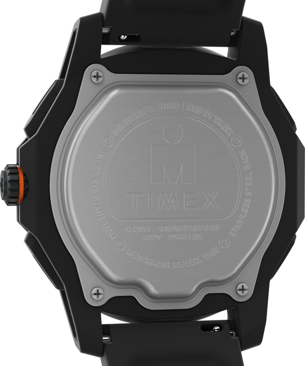 Timex Herren Digital Quarz Armbanduhr mit einem Kunststoffband Ironman Adrenaline