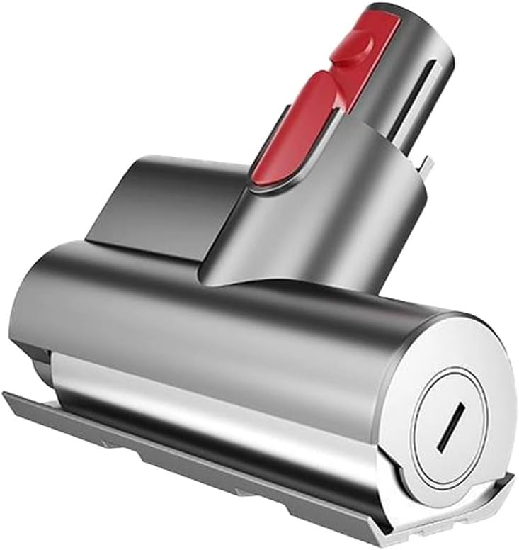 Mini Brush Head Tool Compatible With V15 V11 V10 V8 V7 Vacuum Cleaner,Cordless Vacuum Parts Motorized, Mattress, Upholstery Tool Brush Head Replacement dark gray