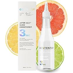 Contently 3 Seconds Miracle Hair Conditioner｜Instant sleek for High damaged hair｜With Hyaluronic Acid & Protein｜Silicone Free 10.14 fl.oz