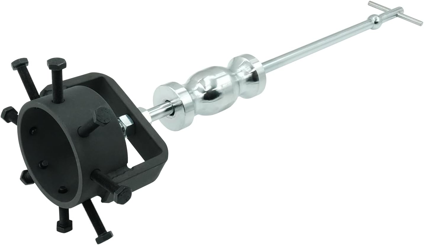 CV Axle Puller Tool with 3.8lb Slide Hammer Heavy-Duty Heat-Treated Driveshaft Removal Set for ATV UTV Applications