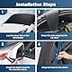 Petgulu Frontscheibenabdeckung Scheibenabdeckung Auto Winter Frostabdeckung Sonnenschutz Auto Frontscheib Autoscheibenabdeckung Winschutzscheiben Abdeckung für SUV, LKW und Auto