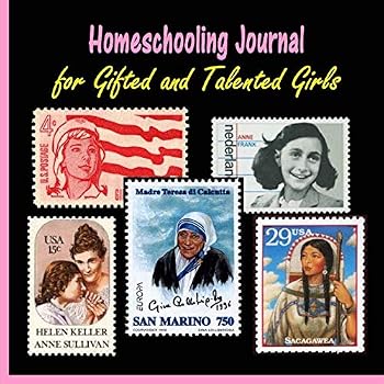 Paperback Homeschooling Journal for Gifted and Talented Girls (Using the Internet to Learn) Book