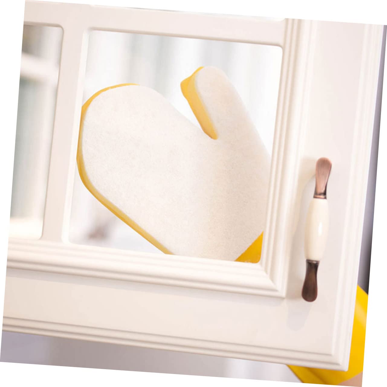 Yardwe 6 Piezas Guantes De Limpieza De Látex Limpieza De Piscinas De Casa Limpieza De Guantes De Goma Guantes De Goma Para Fregar Manga Del Brazo Esponja Medio Hombre
