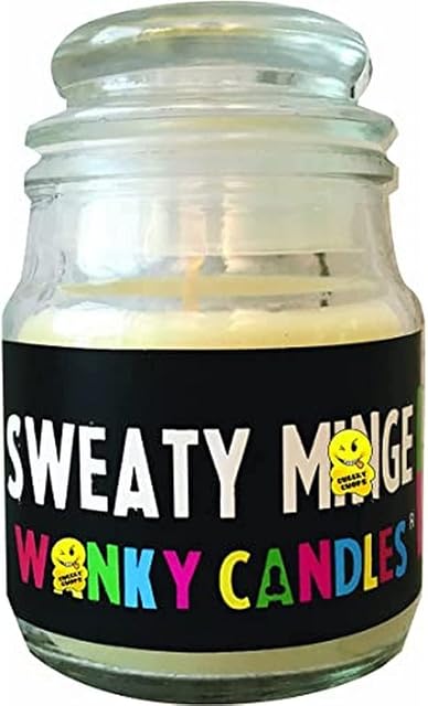 WANKY CANDLES Sweaty Minge Novelty Candle 3oz