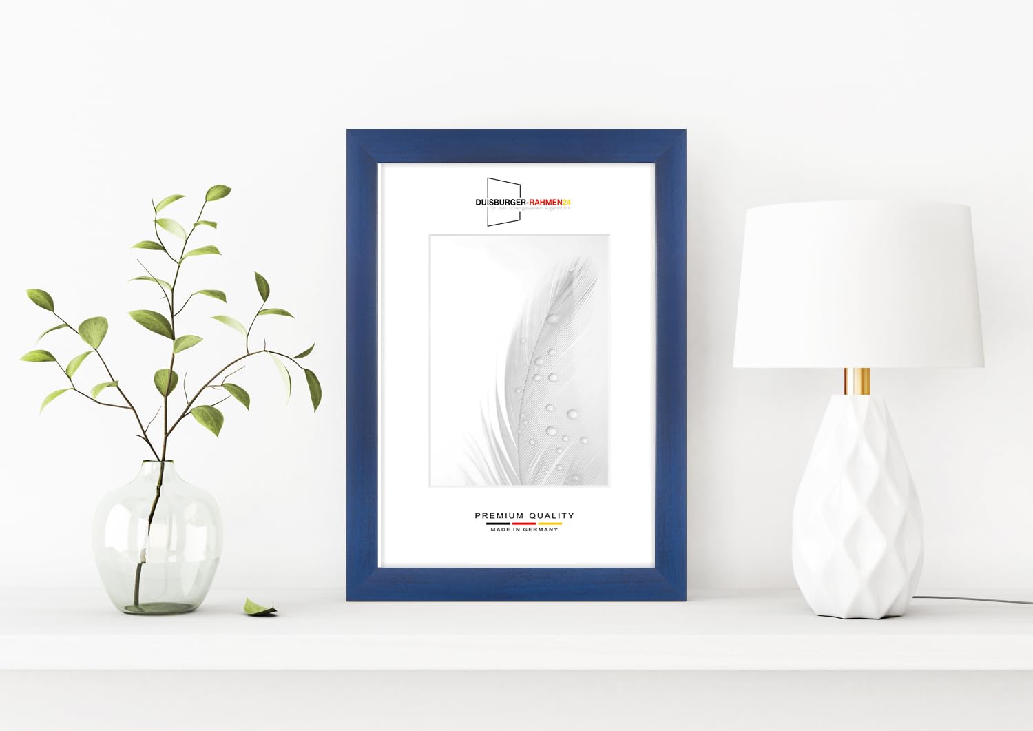 Cornice Personalizzata DR24 In Legno MDF 46x61 Cm - Vetro Acrilico Antiriflesso, Made In Germany - Foto 9