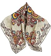 STARWHISPER 100% Pure Mulberry Silk Scarf-27''x27'' 14MM Double