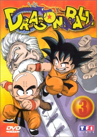 Dragon Ball Vol. 03 DVD, edición de Francia de la serie clásica de animación japonesa