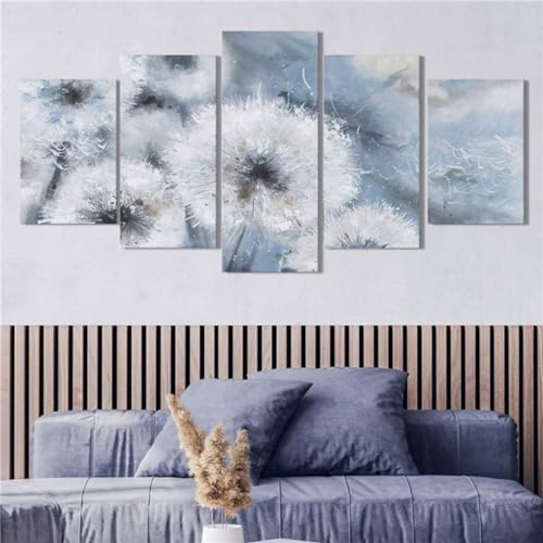 Diamond Painting Pissenlit 5D DIY Broderie Diamant Point de Croix Artisanat Adulte