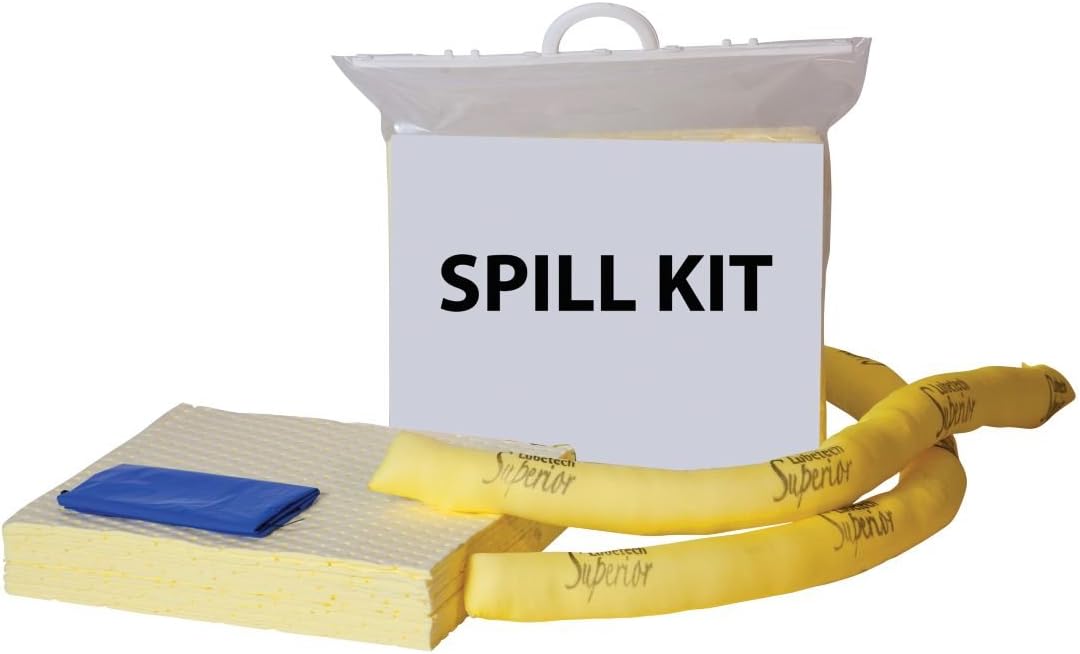 Lubetech 30Ltr Chemical Spill Kit