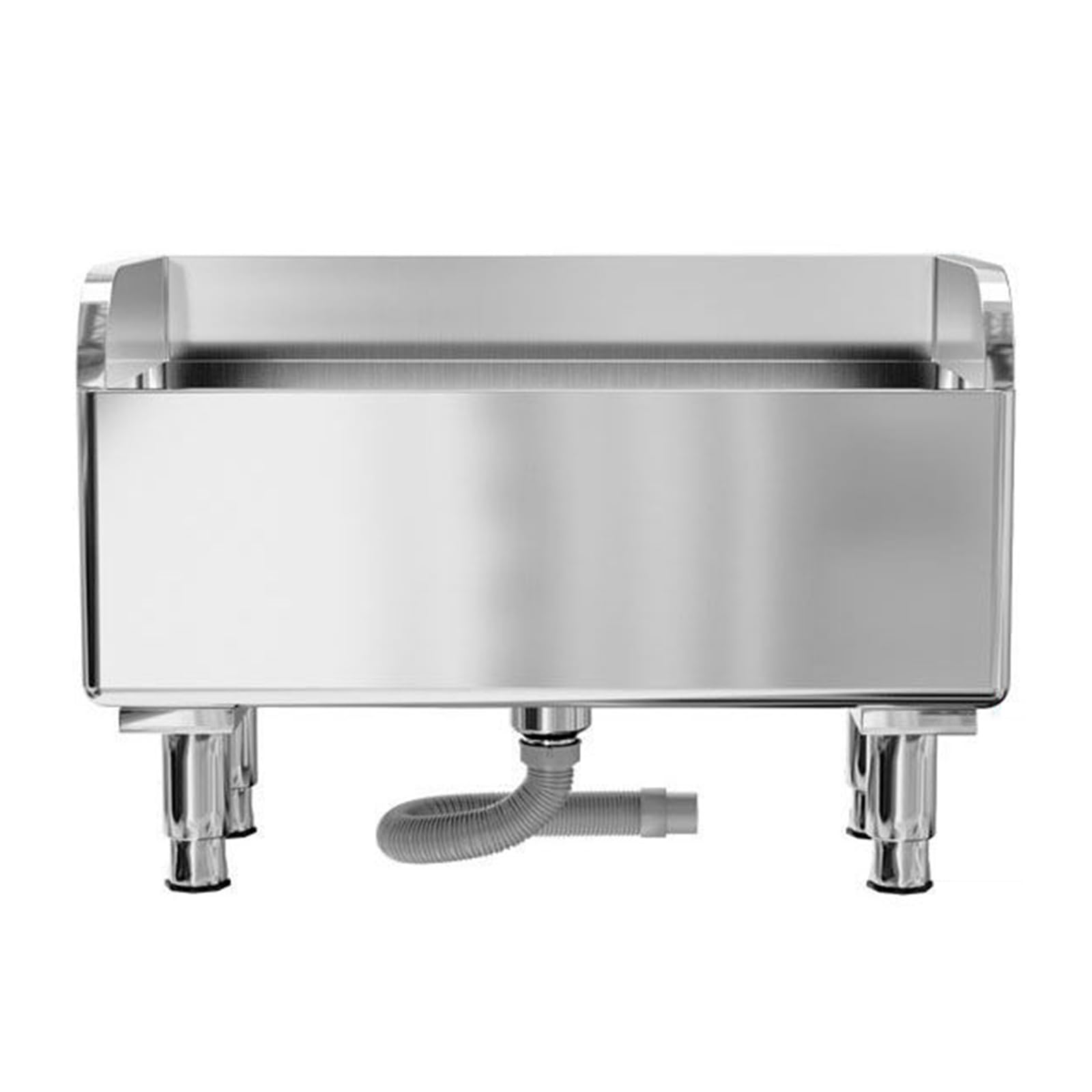 ASerZenith Commercial Floor Mop Sink,Large-Capacity Deepening Floor Mount Mop Sink,Stainless Steel Mop Service Basin,Laundry Room Slop Sink,For Home Commercial Kitchen,Restaurant,Garages,100Cm/39.4In