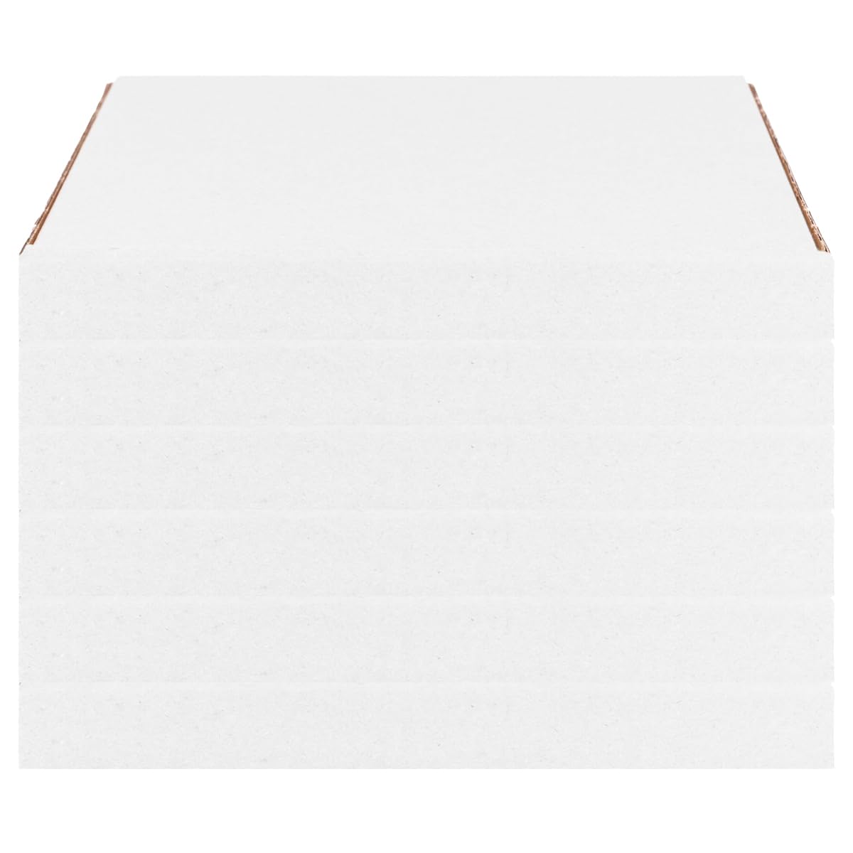 verpacking Grote brievendozen, 165 x 125 x 20 mm, GB-0, DIN A6, voor briefzendingen (binnenmaat 154 x 118 x 17 mm), DHL, GLS, DPD, wit, pakketten, verzenddozen, boekenzending, brief (300 stuks
