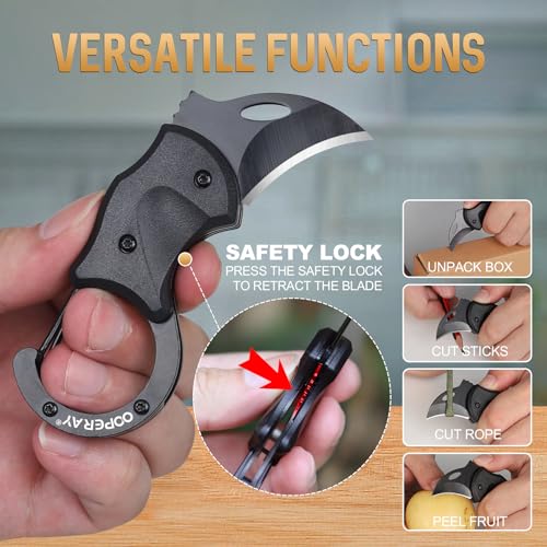 EDC Pocket Knife Keychain Box Cutter