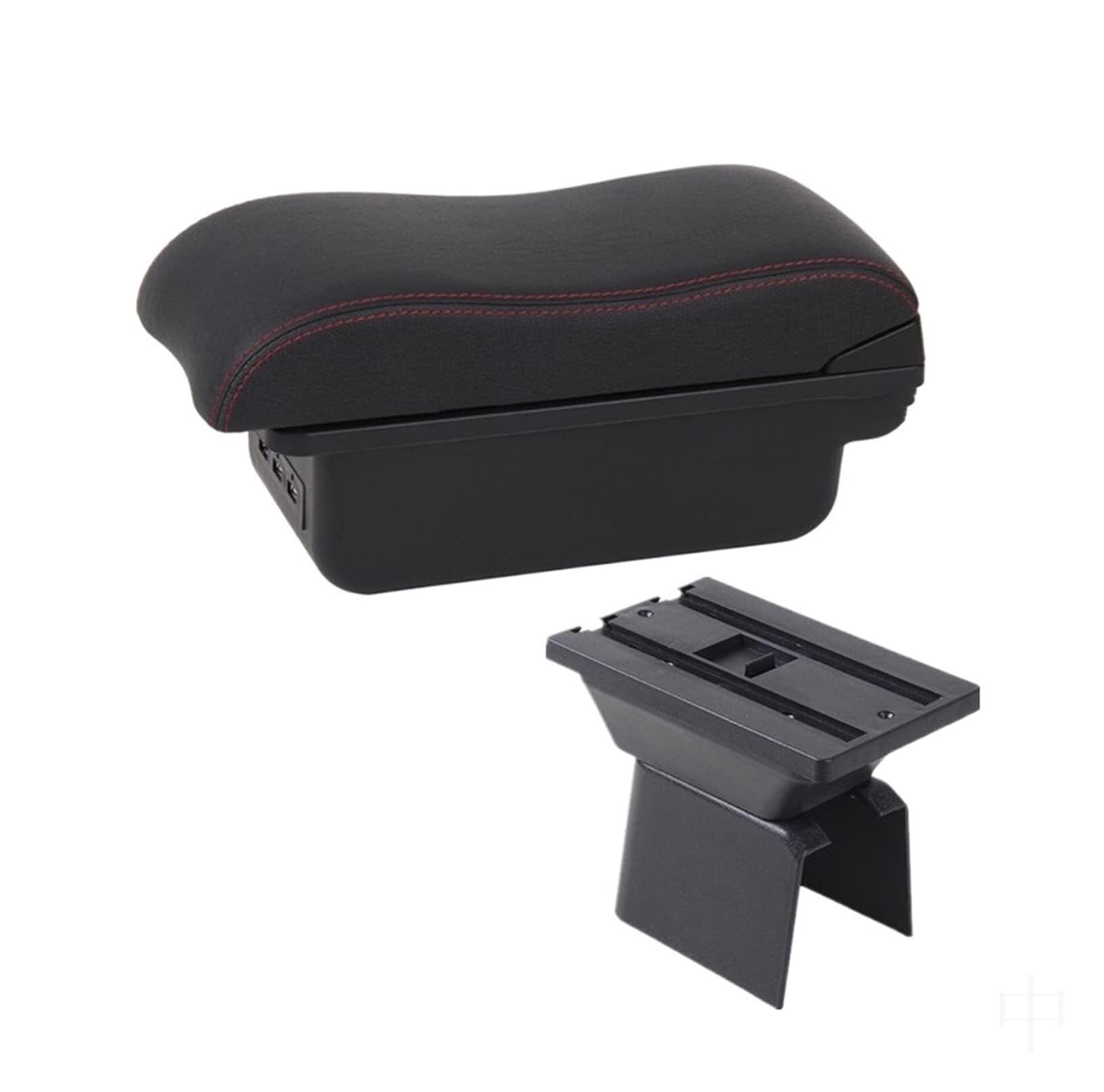 NVCPHGEDEK Car Armrest Storage Box For For Fusion 2002-2012 Car Armrest Center Storage For Box with USB