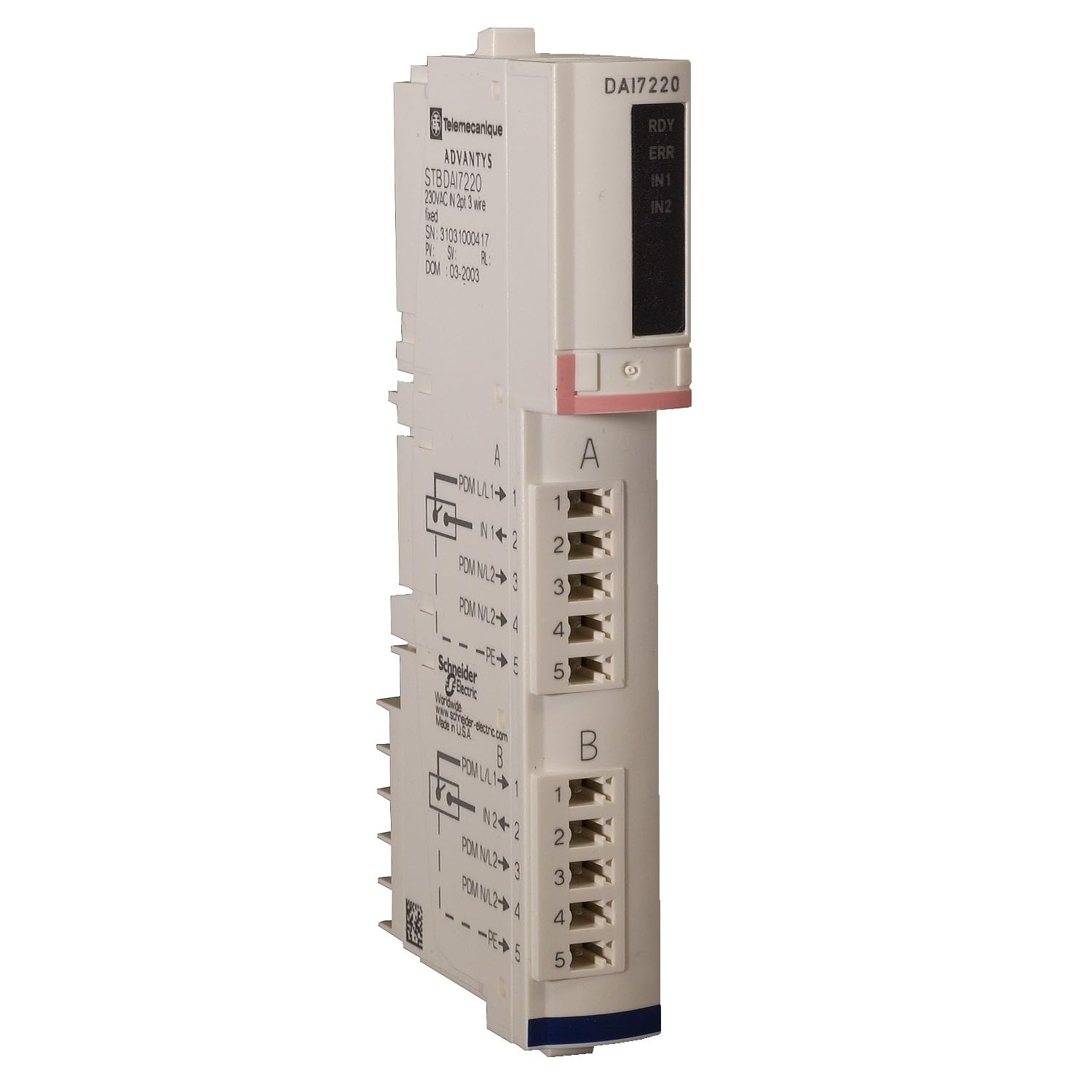 Kit STBXTS STB Std 02 ED pour rénover vos armoires électriques 230vAC