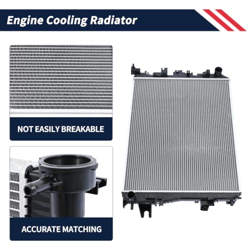 Promrmr 68341188AA Aluminum Radiator