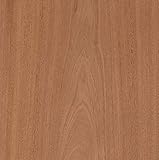 Edge Supply Mahogany 24 x 48-inch Flat Cut, 3M Peel and Stick Wood Veneer Sheet – Self-Adhesive Wood Veneer, A Grade, Smooth-Finished – Versatile for Furniture Restoration, Cabinetry & DIY Use