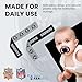 Baby Fanatic Officially Licensed Unisex Pacifier Clip 2-Pack - NFL Las Vegas Raiders - Officially Licensed Baby Apparel