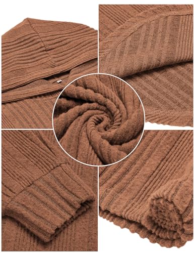 Image of LecGee Women Fall Casual Hoodie Set Long Sleeve Oversized Sweatshirt Elastic Waist Legging Pant 2 Piece Outfit Tracksuit