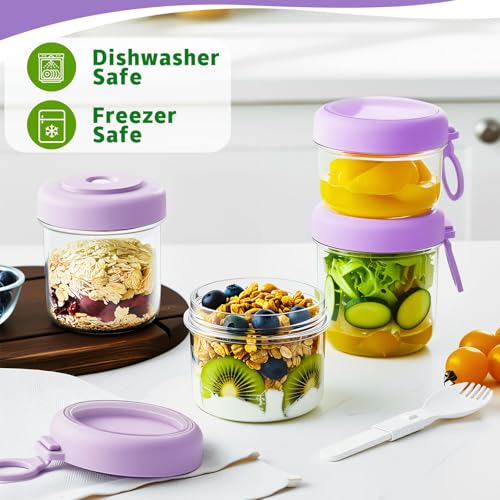 26oz Leakproof Yogurt Cup with Foldable Spoon, Now $8.99 - Image 3